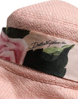 Dolce & Gabbana Pink Cotton Wide Brim Bucket Hat