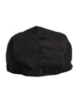 Dolce & Gabbana Black Cotton Newsboy Capello Cabbie Hat