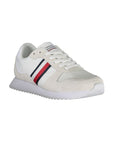 Tommy Hilfiger White Polyester Men Sneaker