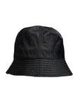 Dolce & Gabbana Black Cotton Wide Brim Bucket Hat
