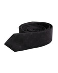 Dolce & Gabbana Black Circles Silk Adjustable Necktie Tie
