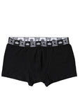 Dolce & Gabbana Black Cotton Stretch Men Regular Boxer Underwear