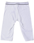 Dolce & Gabbana White Logo Cotton Cropped Tights Underwear