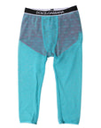 Dolce & Gabbana Blue Fuchsia Logo Lingerie Cropped Underwear