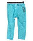 Dolce & Gabbana Light Blue DG Logo Nylon Cropped Tights Underwear