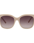 Escada Beige Metal Sunglasses
