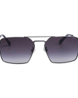 Police Gray Metal Sunglasses