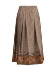 Valentino Knit lurex midi Skirt