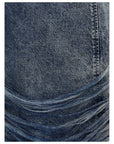Diesel De-dra-short-fsg Mini Dress in denim