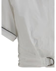 Brunello Cucinelli Buckle-knotted waist Blouse