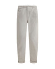 Brunello Cucinelli Pants with turn-up hem