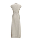 Brunello Cucinelli Long linen Dress