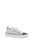Brunello Cucinelli Mesh cotton and suede Sneakers