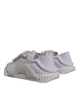 Dolce & Gabbana White Leather Low Top NS1 Sneakers Shoes