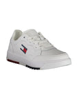 Tommy Hilfiger White Polyethylene Men Sneaker