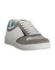 Gas White Polyester Sneaker