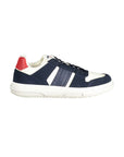 Tommy Hilfiger Blue Leather Men Sneaker
