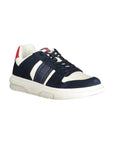 Tommy Hilfiger Blue Leather Men Sneaker