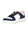 Tommy Hilfiger Blue Leather Men Sneaker