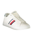 Tommy Hilfiger White Leather Men Sneaker