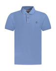 Timberland Blue Cotton Men Polo Shirt
