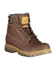 Carrera Elegant Lace-up Boots with Contrast Details