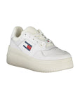 Tommy Hilfiger White Leather Women Sneaker
