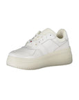 Tommy Hilfiger White Leather Women Sneaker