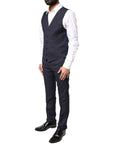 Dolce & Gabbana Black Fantasy MARTINI 3 Piece Formal Suit