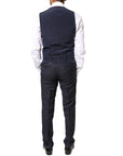 Dolce & Gabbana Black Fantasy MARTINI 3 Piece Formal Suit