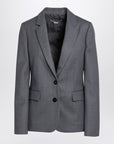 Stella McCartney Stella McCartney Grey single-breasted jacket in wool