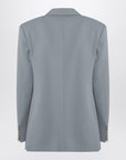 Stella McCartney Stella McCartney Light grey wool double-breasted jacket