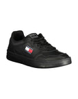 Tommy Hilfiger Black Polyethylene Men Sneaker