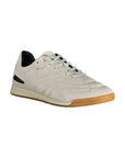 Hugo Boss Gray Leather Men Sneaker
