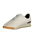 Hugo Boss Gray Leather Men Sneaker