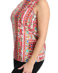 Dolce & Gabbana Carretto Print Pure Cotton Tank Top