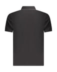 Timberland Black Cotton Polo Shirt
