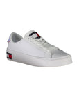 Tommy Hilfiger White Leather Women Sneaker
