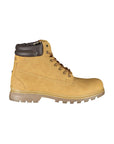 Carrera Vibrant Yellow Lace-Up Fashion Boots