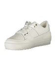 Tommy Hilfiger White Leather Women Sneaker