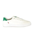 Carrera White Polyester Sneaker