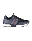 Carrera Blue Polyester Sneaker