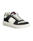 Tommy Hilfiger Black Leather Women Sneaker