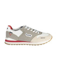 Gas White Polyester Sneaker