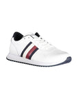 Tommy Hilfiger White Polyester Sneaker