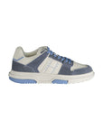 Tommy Hilfiger Light Blue Polyester Sneaker
