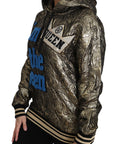 Dolce & Gabbana Im The Queen Multicolor Hoodie Sweatshirt
