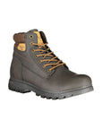 Carrera Elegant Lace-Up Contrast Detail Boots