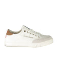 Carrera White Polyester Sneaker