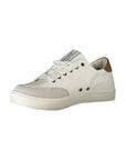 Carrera White Polyester Sneaker